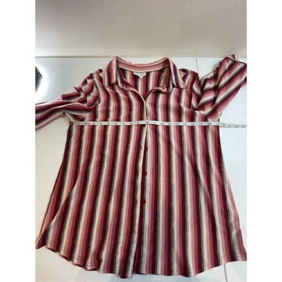 Avenue women’s bundle lot size 14/16 striped button down and open cardigan - Picture 10 of 13